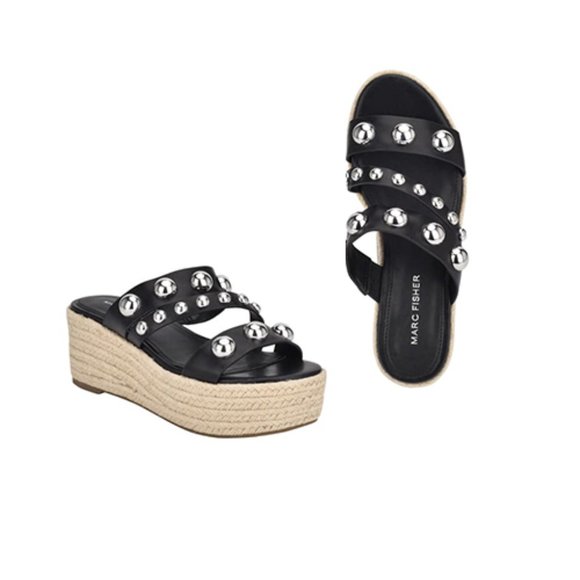 Marc Fisher Shoes - Marc Fisher Jalyn Embellished Espadrille Sandal